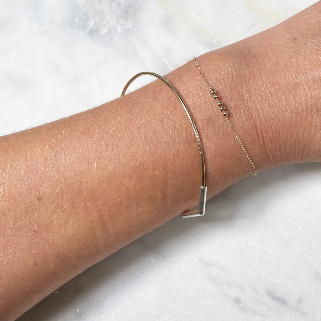 Tiny Beads Chain Bracelet