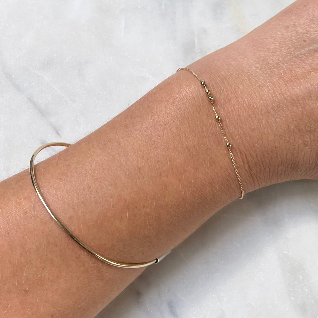 Tiny Beads Chain Bracelet