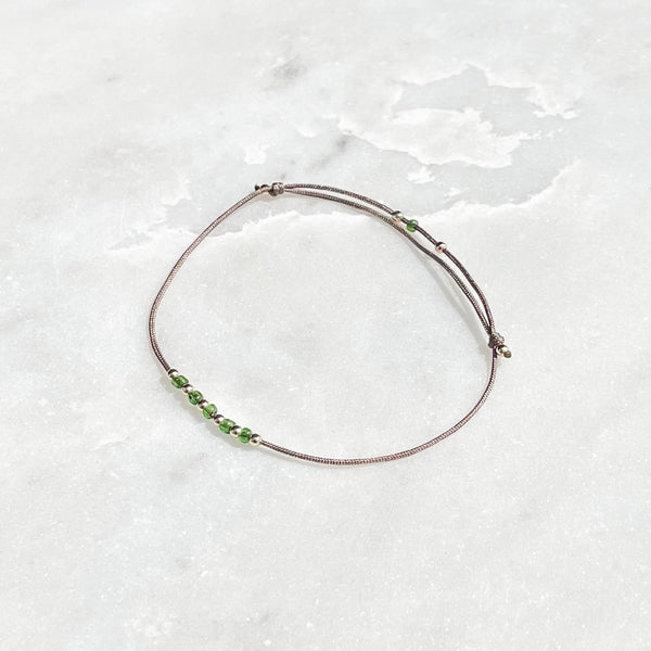 Amy Tamblyn Green Seed Beads