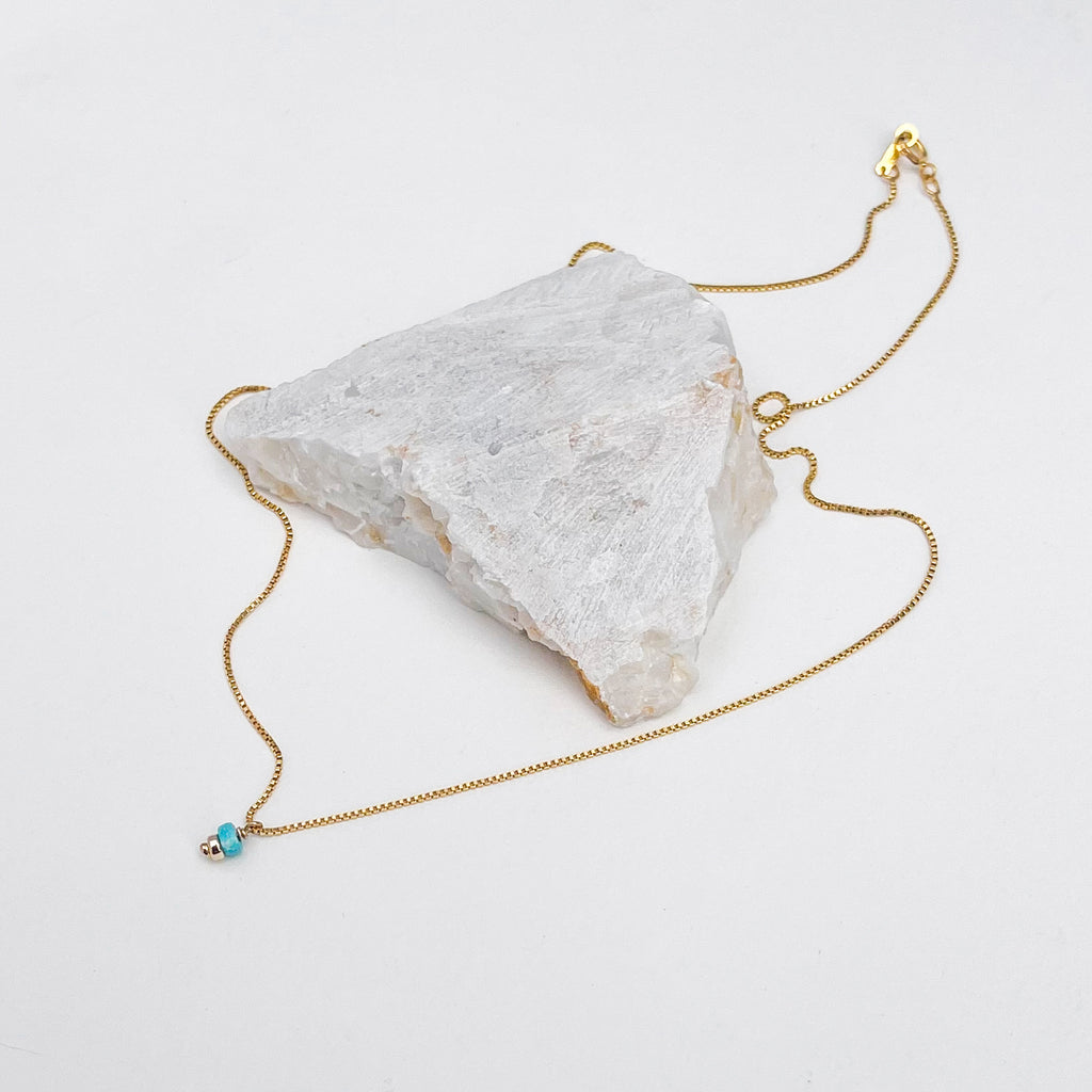 Turquoise Charm Drop