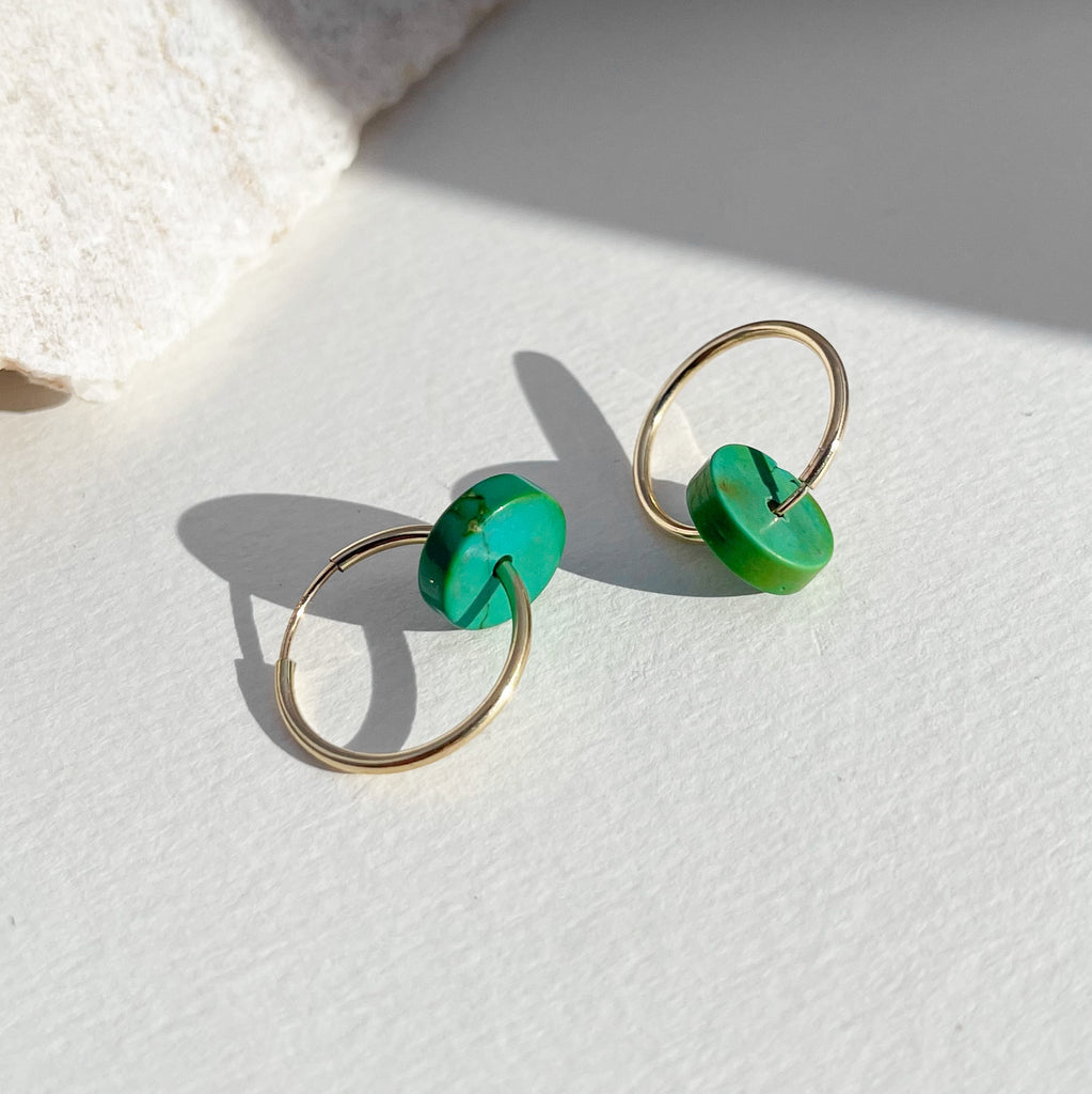 Turquoise Heishi Beads