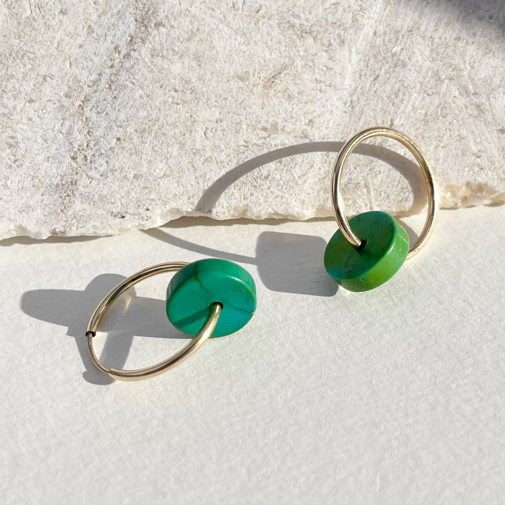 Turquoise Heishi Beads