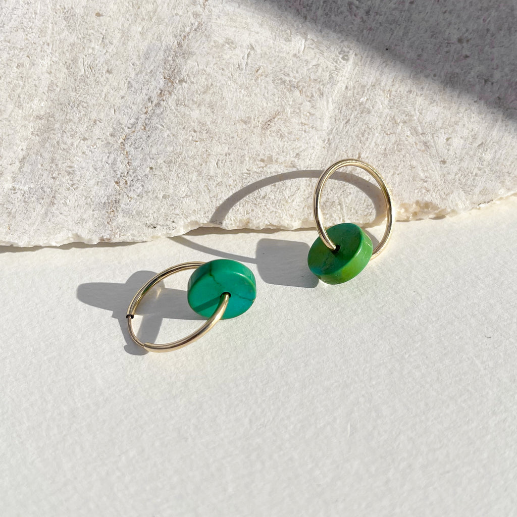 Turquoise Heishi Beads