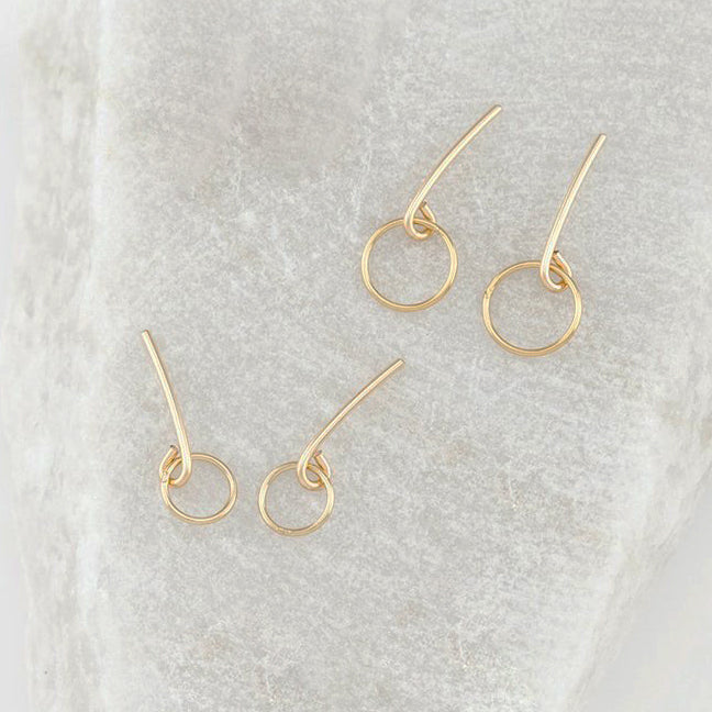 Tiny Circle Studs