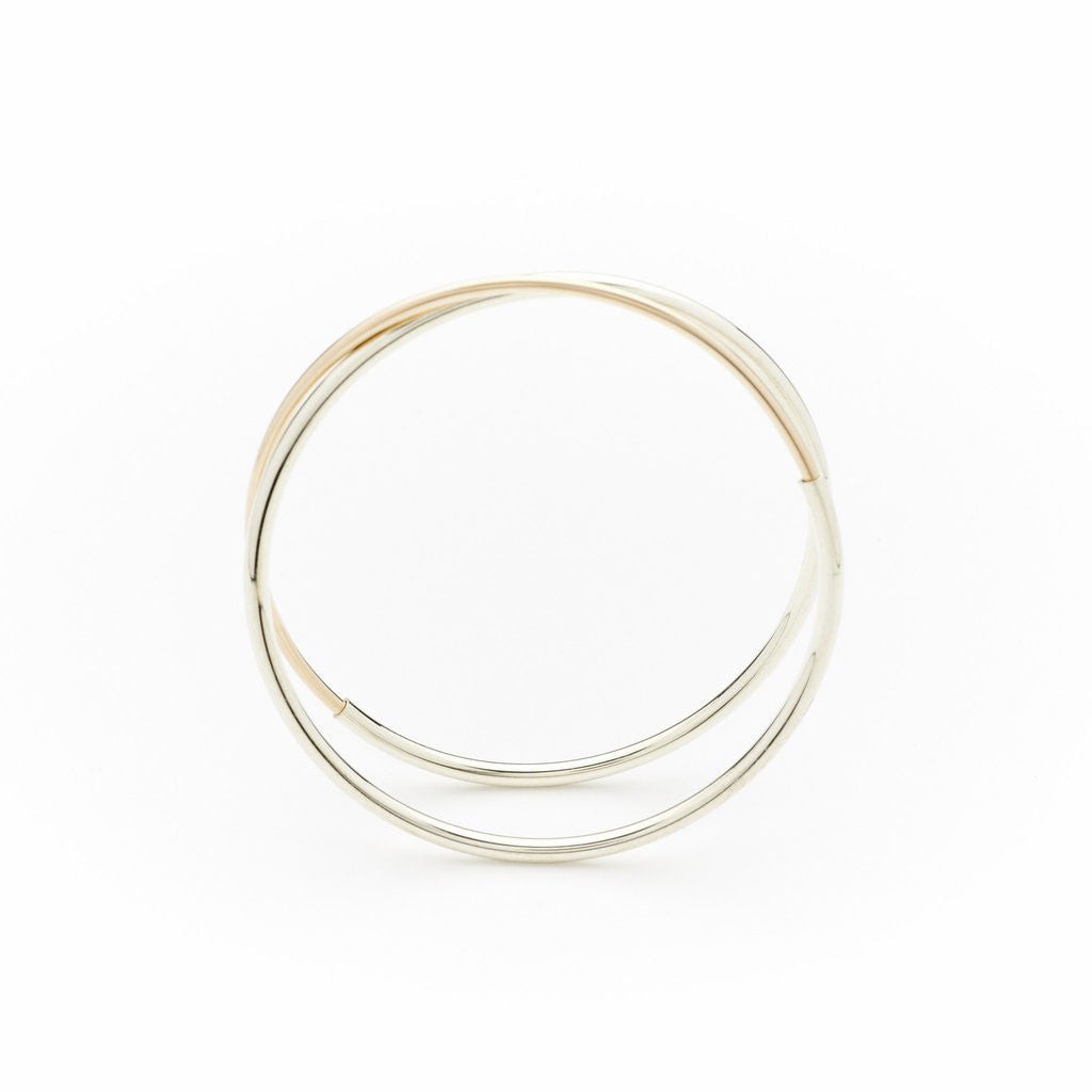 Silver Lunar Bangle