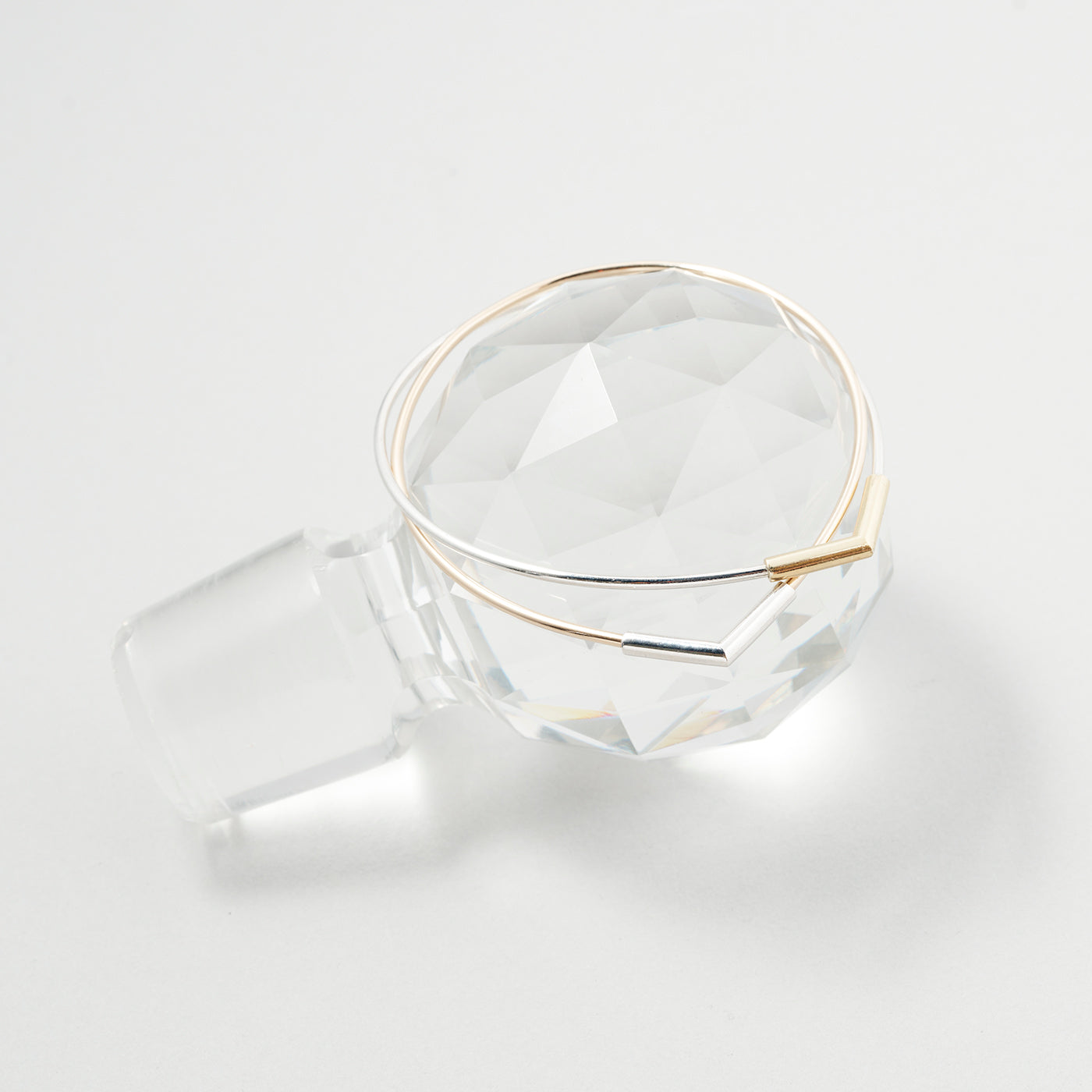 Orbit Bangle Gold Filled Silver Bangle - Amy Tamblyn